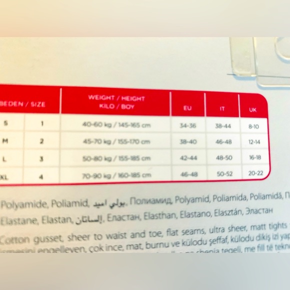 Ultra thin 7 Den black matt finish Sandal Toe panthyhose tights Ladder Resist M - Picture 5 of 5